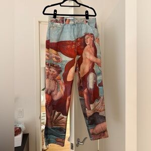 Bershka RAFFAELLO
SANZIO painted Jeans